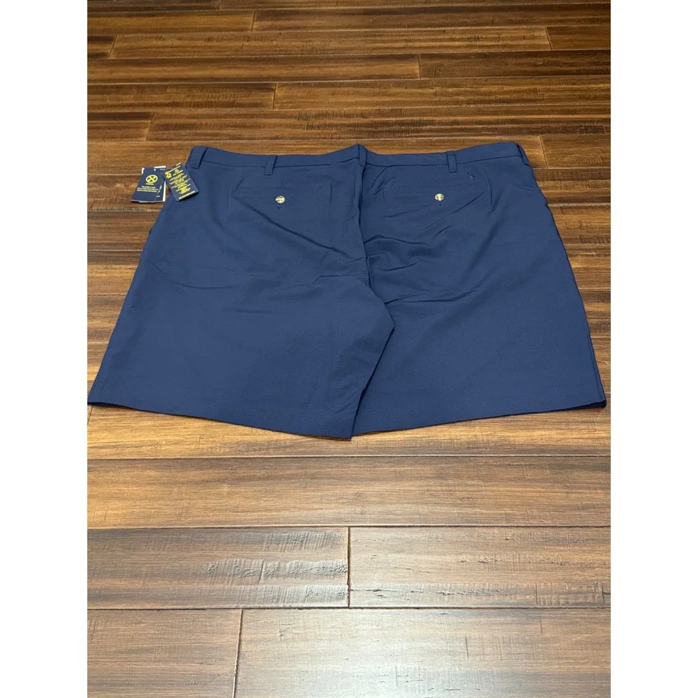 Polo Ralph Lauren Mens Navy Blue Performance Stretch Golf Shorts Size 44B New